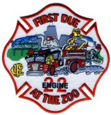 Abzeichen Fire Department Chicago / Engine Company 22