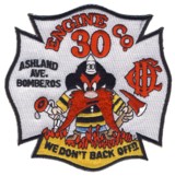 Abzeichen Fire Department Chicago / Engine Company 30