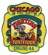 Abzeichen Fire Department Chicago / Engine Company 44