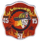 Abzeichen Fire Department Chicago / Engine Company 45