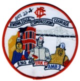 Abzeichen Fire Department Chicago / Engine Company 46