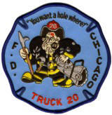 Abzeichen Fire Department Chicago / Engine Company 54