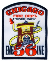 Abzeichen Fire Department Chicago / Engine Company 56