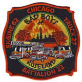 Abzeichen Fire Department Chicago / Engine Company 62