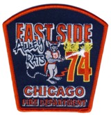 Abzeichen Fire Department Chicago / Engine Company 74