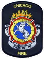 Abzeichen Fire Department Chicago / Engine Company 81