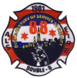 Abzeichen Fire Department Chicago / Engine Company 88