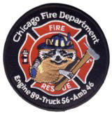 Abzeichen Fire Department Chicago / Engine Company 89