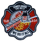 Abzeichen Fire Department Chicago / Engine Company 112