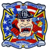 Abzeichen Fire Department Chicago / Engine Company 116