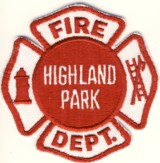 Abzeichen Fire Department Highland Park