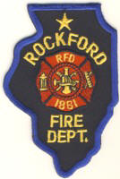 Abzeichen Fire Department Rockford