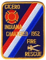 Abzeichen Fire & Rescue Cicero