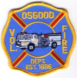 Abzeichen Volunteer Fire Department Osgood