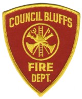 Abzeichen Fire Department Council Bluffs