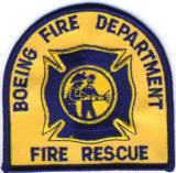 Abzeichen Fire Department Boeing