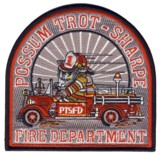 Abzeichen Fire Department Possum Trot - Sharpe