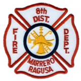 Abzeichen Fire Department Marrero Ragusa