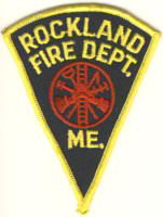 Abzeichen Fire Department Rockland