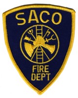 Abzeichen Fire Department Saco