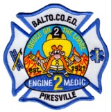 Abzeichen Fire Department Baltimore City / Engine 2 / Medic 2