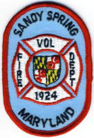 Abzeichen Volunteer Fire Department Sandy Spring