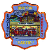 Abzeichen Fire Department Boston / Station 9