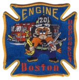 Abzeichen Fire Department Boston / Station 20