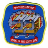 Abzeichen Fire Department Boston / Station 22