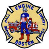 Abzeichen Fire Department Boston / Station 24