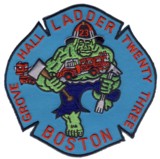 Abzeichen Fire Department Boston / Station 24