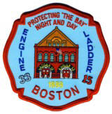 Abzeichen Fire Department Boston / Station 33