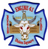 Abzeichen Fire Department Boston / Station 41