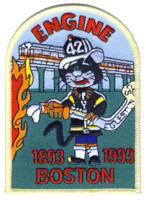 Abzeichen Fire Department Boston / Station 42