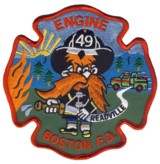 Abzeichen Fire Department Boston / Station 49
