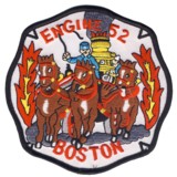 Abzeichen Fire Department Boston / Station 52