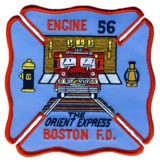 Abzeichen Fire Department Boston / Station 56