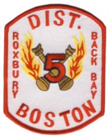 Abzeichen Fire Department Boston / District 5