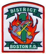 Abzeichen Fire Department Boston / District 1
