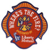 Abzeichen Works Fire Department Liberty Mutual / Boston