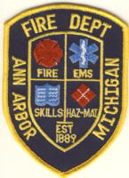 Abzeichen Fire Department Ann Arbor