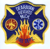 Abzeichen Fire Department Dearborn Heights