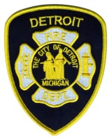 Abzeichen Fire Department Detroit