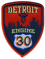 Abzeichen Fire Department Detroit / Engine 30