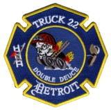 Abzeichen Fire Department Detroit / Ladder 22