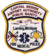 Abzeichen Fire-Medical-Police Lansing Airport