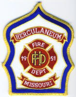 Abzeichen Fire Department Herculaneum