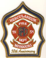 Abzeichen Fire Department Herculaneum