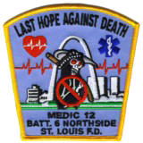 Abzeichen Fire Department St.Louis / Medic 12 / Battalion 6