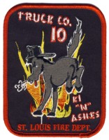 Abzeichen Fire Department St.Louis / Truck 10